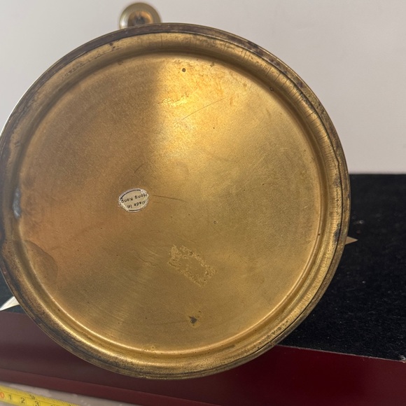 Brass Angel Candleholder Vintage Christmas Decor - Picture 6 of 9